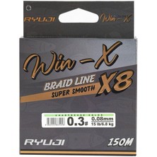 Ryuji Winx 0.18MM 150M Chartreuse 8 Kat Ip Misina 12.7kg Çeker