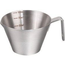 PremiumPort Çelik 100 ml Espresso Shot Kupası Kahve Jug Ölçü Bardağı, Şık ve Dayanıklı