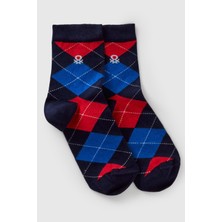 United Colors Of Benetton Mix Unisex U_pamuk Karışımlı Desenli Logo Detaylı Çorap Model Kodu: ( 6AO427038908)