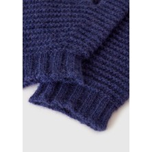 United Colors Of Benetton Lacivert Erkek Ek_örgü Eldiven Model Kodu: ( 1244GG004252)