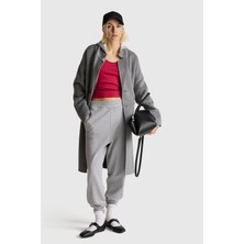 United Colors Of Benetton Gri Kadın / Kız KDN_%100 Pamuk Manşetli Beli Lastikli Regular Fit Eşofman Altı Model Kodu: ( 3UNIDF01A501)