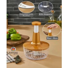 Allians El Rondosu Manuel 3 Parçalı Doğrayıcı, Pratik ve Kullanışlı Mutfak Aleti