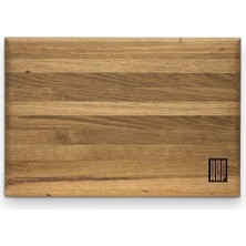 PremiumPort Şık ve Dayanıklı Meşe Kesme Tahtası, Mutfağınıza Zarafet Katın