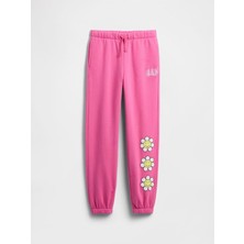 Pembe Kadın / Kız Gap Kız Çocuk Relaxed Logo Jogger Eşofman Altı Model Kodu: ( 797784004PEMBE)