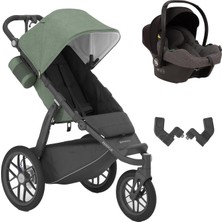 Uppa Baby Uppababy Ridge Cosmo Travel Sistem Bebek Arabası Gwen - Grey