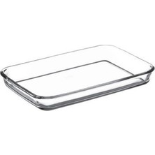 PremiumPort Dikdörtgen Cam Fırın Kabı, Dayanıklı ve Kullanışlı, Pratik Mutfak Gereci