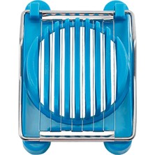 Allians Manuel Yumurta Dilimleyici, Paslanmaz Çelik, Mavi, Pratik ve Şık Tasarım