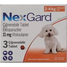 Nexgardd 2-4 kg Köpekler Için Tablet- Stt:09.26