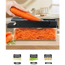 Allians Pratik ve Güçlü Enleber Sebze Doğrayıcı, Hızlı Kesim ve Kolay Kullanım