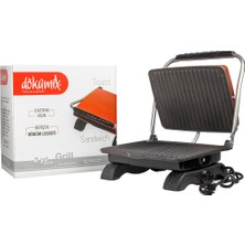 Allians Siyah Döküm Tost Makinesi 1800W – Ev Için Sağlıklı Lezzetler