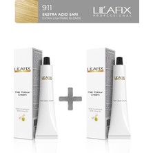 Lil'afix 2'li Tüp Boya 60 ml 911 Ekstra Açıcı Sarı