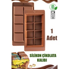 PremiumPort Pratik Dubai Silikon Çikolata Kalıbı, Bpa Free, Kolay Kullanım