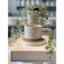 PremiumPort El Yapımı Seramik Kahve Kupası, Rahat ve Şık Tasarım