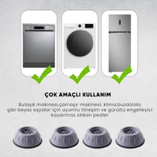 Dripon Beyaz Eşya Altlığı Ayağı-Çamaşır,bulaşık Makinası Buzdolabı Yükseltici-Titreşim Önleyici Ayak