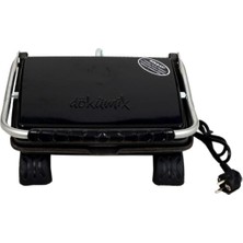 Allians Yüksek Güçlü Organik Demir Döküm Tost Makinesi Siyah Ev Kullanımı