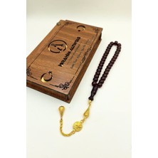 İbrahim Altıntaş Katalin Koyu Kahverengi Fıçı Kesim Tespih