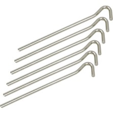 Evolite Tent Pegs 20cm Çelik Çadır Kazığı 6 ad.