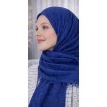 Bonjela Bürümcük Şal Indigo Mavi