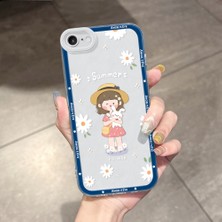 HONTINGA iPhone 7/8/se 2020 2022 ile Uyumlu Kılıfı Şeffaf Kamera Korumali Bow Tie Desen Airbag Yumuşak Silikon Telefon Kılıfı K5-0191