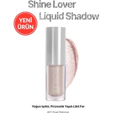 Yoğun Işıltılı, Prizmatik Yapılı Likit Far Cre'ars Shine Lover Liquid Shadow 02 Pearl Shimmer