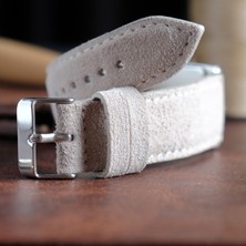 Yaydan Deri Aksesuar Krem Süet Deri Kordon