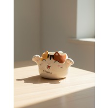 PremiumPort 3D Hayvan Figürlü Seramik Kupa, Şık ve Kullanışlı Tasarım