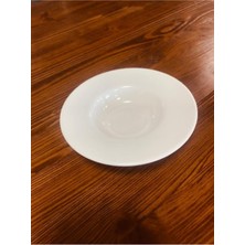 PremiumPort Porselen Çay Tabağı Takımı, 6'lı, Zarif ve Modern Tasarım