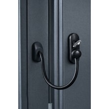 Doğalpen Çocuk Kilidi & Hırsız Emniyeti Pencere Kapı Kilidi Anahtarlı Çelik Halatlı