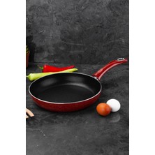 PremiumPort Sağlam ve Şık 26CM Granit Tava, Pratik Kullanımıyla Mutfağınıza Şıklık Katın