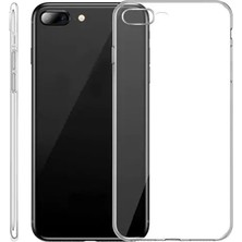 TE Dükkan Buğz Iphone 8 Plus Kılıf Lüx Şeffaf Silikon