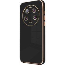 TE Dükkan Buğz Xiaomi Mi 14 Ultra Kılıf Volet Silikon - Siyah