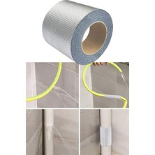 Gampus Alüminyum Izolasyon Tamir Çatlak Bandı 10 Metre Çamur Bant ( 10CM * 5m )