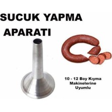 Allians Alüminyum Sucuk Hunisi No-10-12, Kıyma Makinelerine Uygun, Dayanıklı