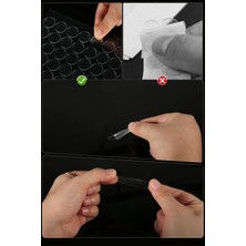 Gampus 125 Adet Çift Taraflı Yuvarlak Montaj Macunu Çoklu Paket Pratik Kullanım Montaj Macunu