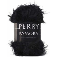 Ritzz Perry Pamora Uzun Tüylü Siyah