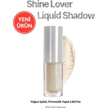 Yoğun Işıltılı, Prizmatik Yapılı Likit Far Cre'ars Shine Lover Liquid Shadow 04 Gold Shimmer