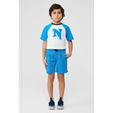 NBT Jeans Bg Store Erkek Çocuk Mavi Şort