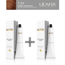 Lil'afix 2'li Tüp Boya 60 ml 7.34 Kumral Dore Bakır