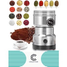 Allians Paslanmaz Çelik Elektrikli Öğütücü ile Kahve, Baharat ve Mama Hazırlama