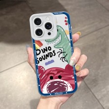 HONTINGA iPhone 16 Pro ile Uyumlu Kılıfı Şeffaf Kamera Korumali Gökkuşağı Desen Airbag Yumuşak Silikon Telefon Kılıfı K5-0192