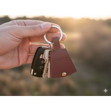 Tozren Deri Hakiki Deri Çanta Şekilli Isme Özel Hediyelik Anahtarlık ( Yazılacak Isim Için Mesaj Atabilirsiniz)