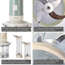 Allians Gem Retro 700W Doğrayıcı, Titanyum Bıçaklı, Bakır Motor, Vanilya Krem