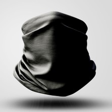 Delta Sıyah Motorcu Bandana Maske Outdoor Boyunluk Unisex