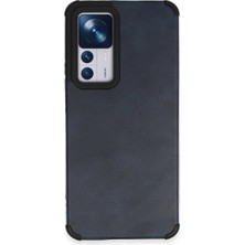 TE Dükkan Buğz Xiaomi Mi 12T Kılıf Loop Deri Silikon - Lacivert