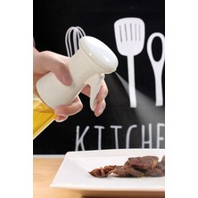 Gampus Püskürtmeli Cam Şişe Sprey Şişesi Yağ Şişesi Zeytinyağı Limon Püskürtücü Yağdanlık 200 ml