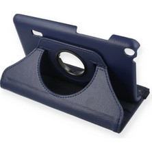 TE Dükkan Buğz Huawei Mediapad T3 7 Kılıf 360 Tablet Deri Kılıf - Lacivert