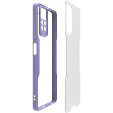 TE Dükkan Buğz Xiaomi Redmi Note 11 Pro Kılıf Platin Silikon - Kırmızı