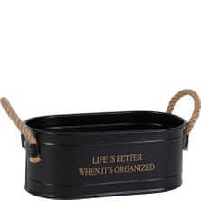 PremiumPort Şık Siyah Organizer, 28 Cm, Pratik ve Kullanışlı Çeşitler