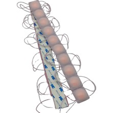 Powerr Led Aydınlatma 20 Adet 12 Volt 2 Watt Yeni Model Pembe Cob LED Modül IP65