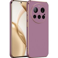 TE Dükkan Buğz Xiaomi Mi 15 Ultra Kılıf Volet Silikon - Mor